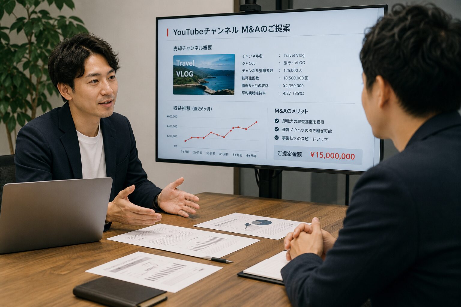 YouTubeチャンネルM&Aで買主が見るべき5つの視点──登録者数・属人性・バリュエーションの実例から学ぶ